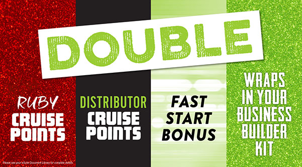 Double the chances to earn BIG!