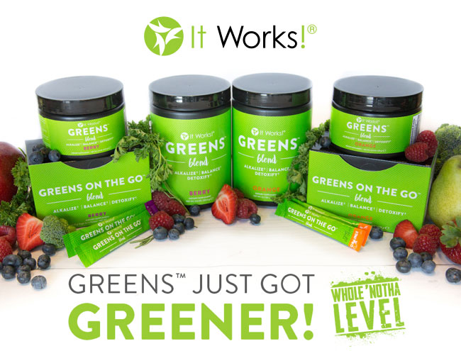 GREENS JUST GOT GREENER!