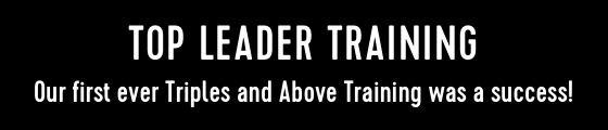 Top Leader Training Banner